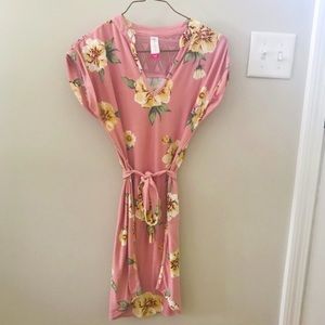 Fitted but Stretchy Floral Dress